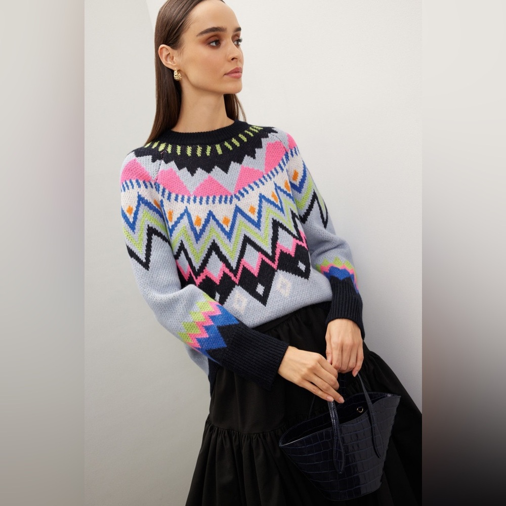 Kate Spade Multicolor Chevron Sweater